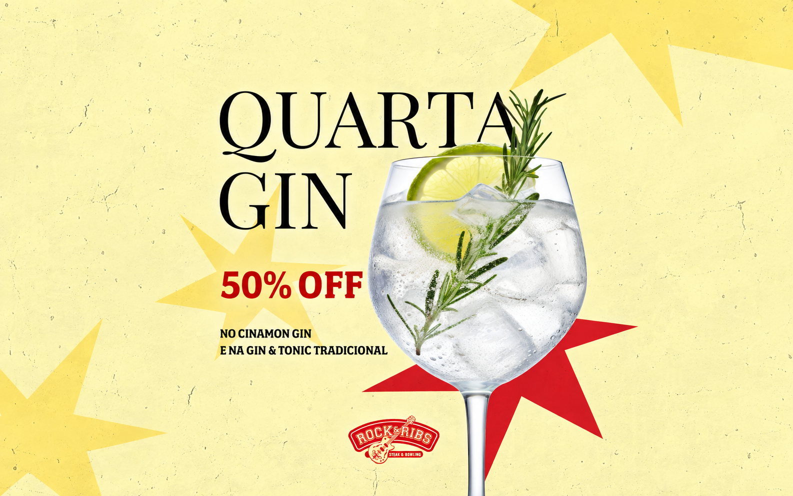 Promoção Quarta do Gin